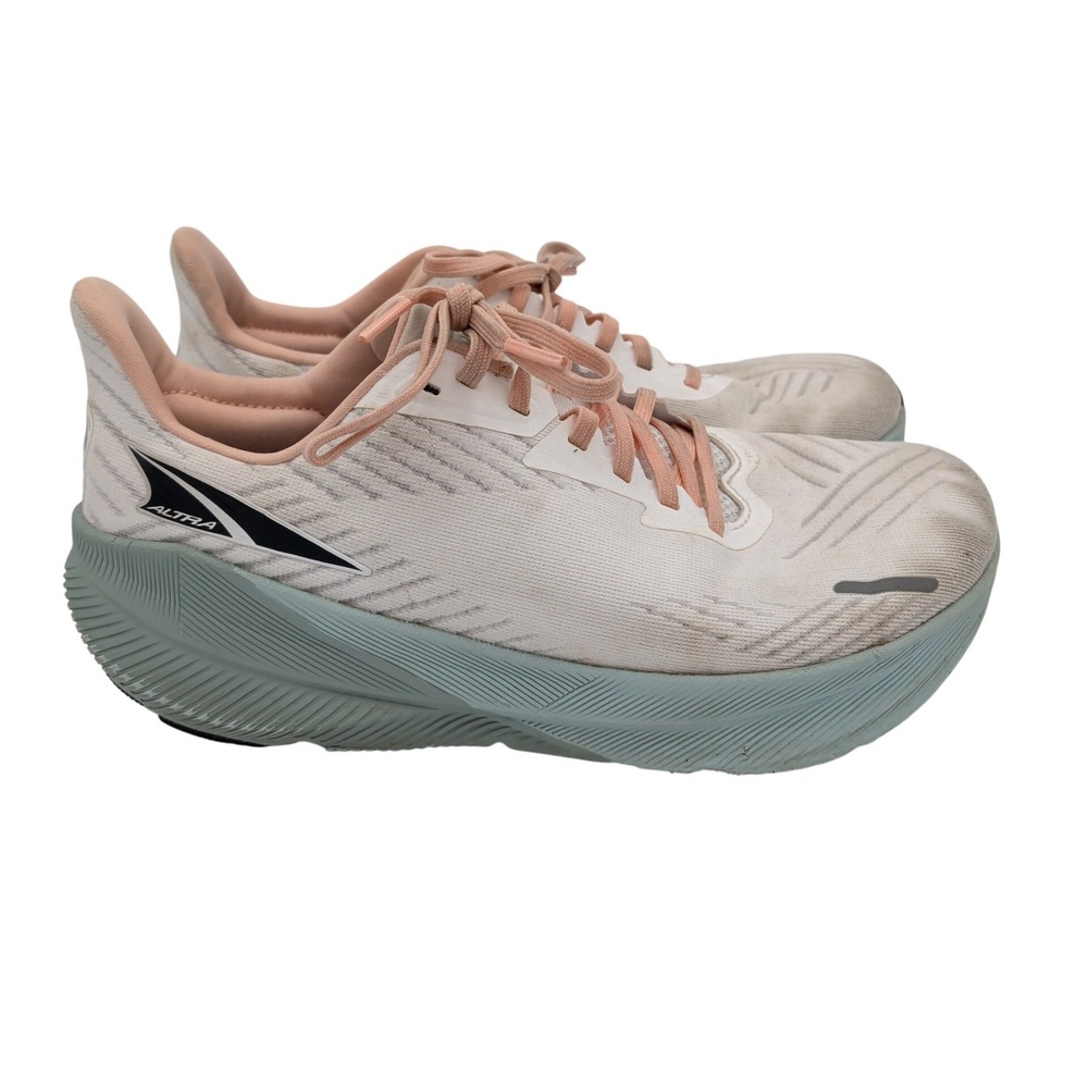 Altra FWD Experience Womens 8.5 Running Shoes White Pink AL0A82CJ110 Low Drop